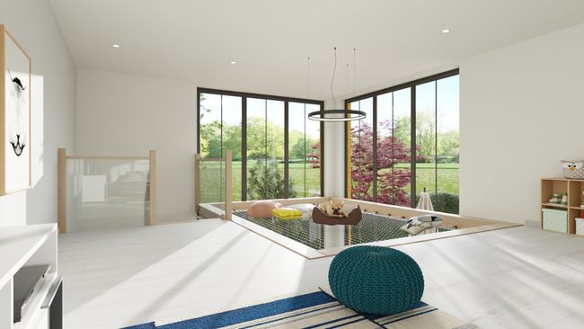 Maison 4 chambres - extension mezzanine