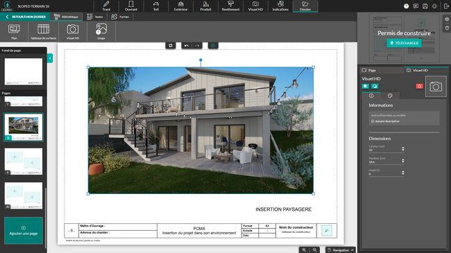 création document présentation avec Cedreo
