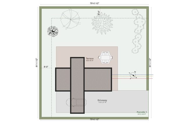 Site plan container house