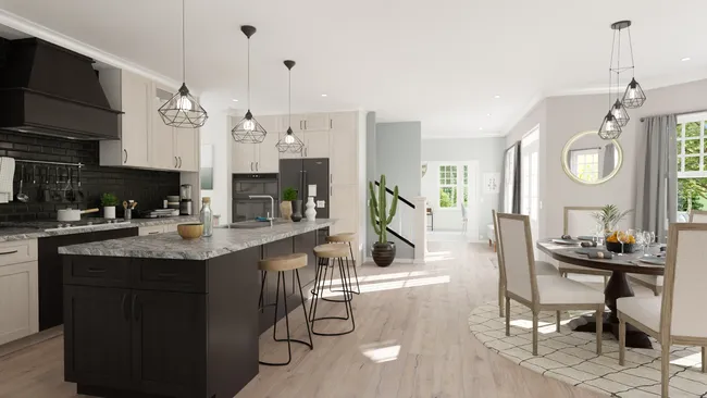 3D render of a kitchen by Cedreo