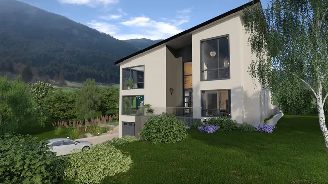 3D render of a minimalist house by Cedreo